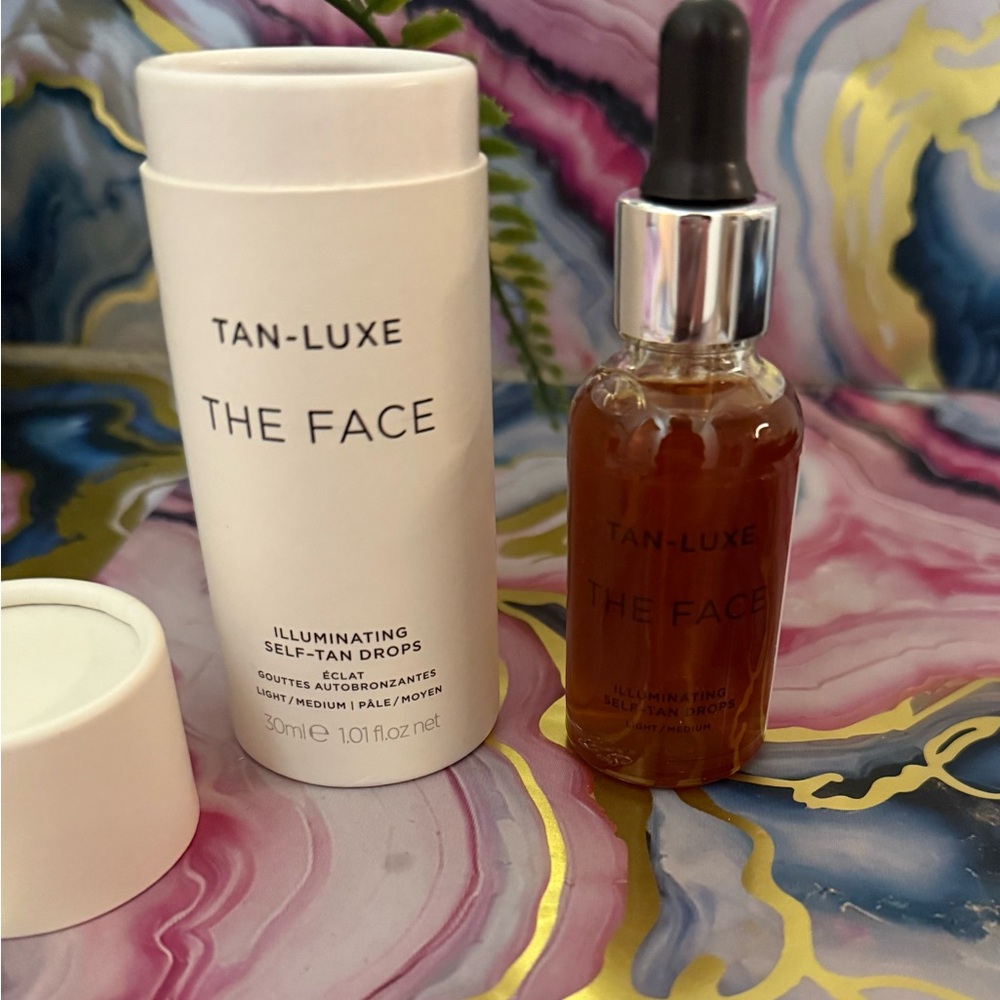 Tan-Luxe The Face Illuminating Self-Tan Drops - Brown